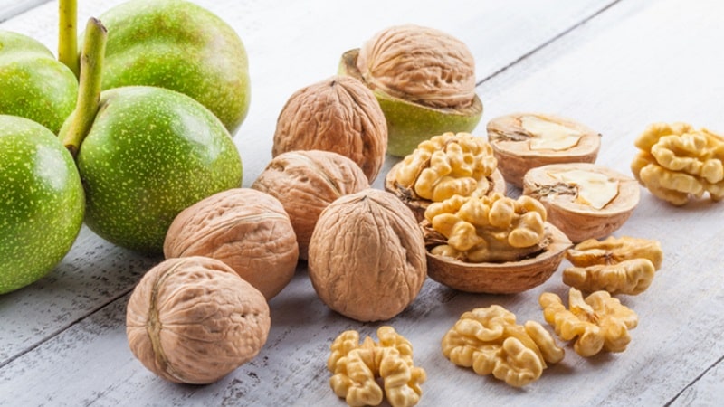 Los beneficios y perjuicios de las nueces para las mujeres.