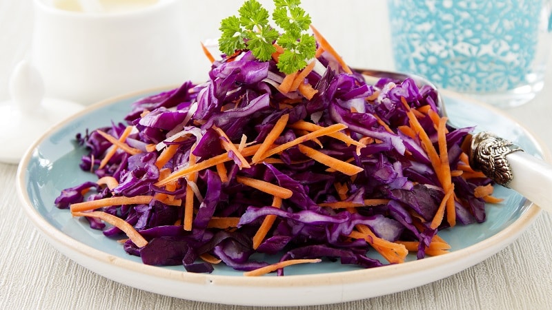 Mga Instant na Red Cabbage Recipe