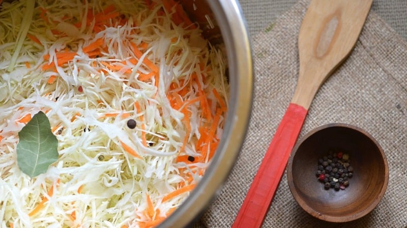 Salgar o repolho em um dia de forma rápida e saborosa: receitas simples para o lanche preferido de todos