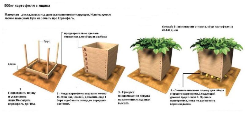 Nye metoder for å plante poteter og pleiefunksjoner