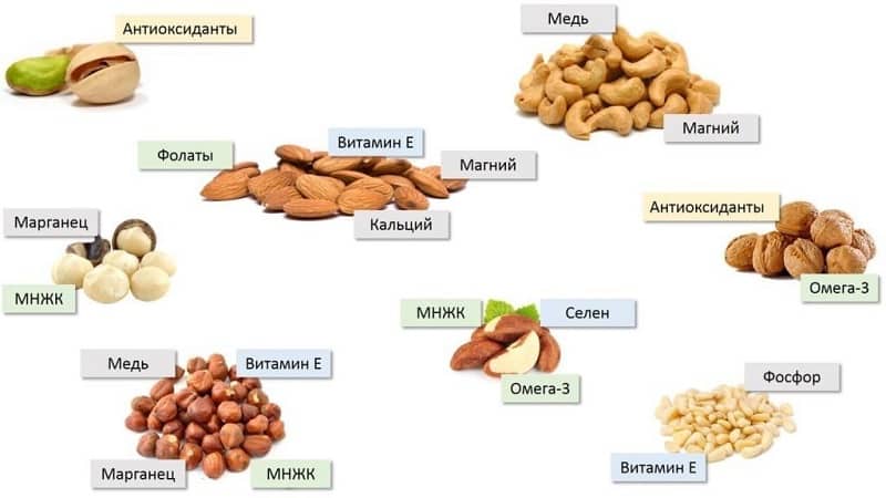 Kiek riešutų per dieną galite numesti svorio?