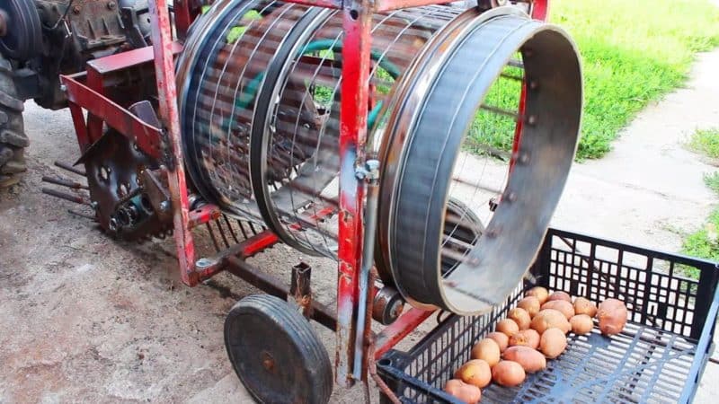 How to make a potato digger with your own hands: step-by-step instructions from A to Z