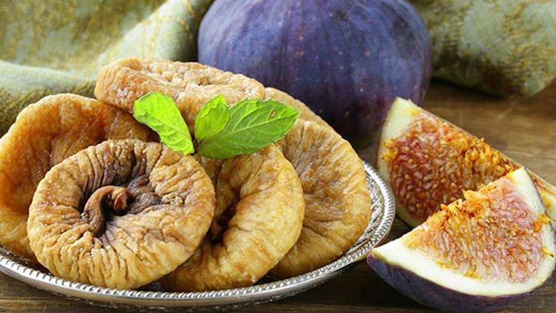 Beneficial properties of dried figs for women