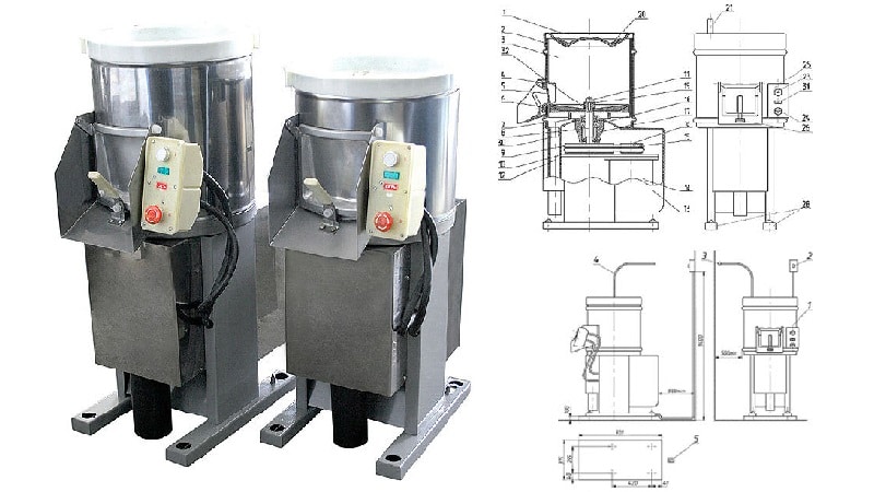 Review van aardappelschiller MOK 150M Torgmash